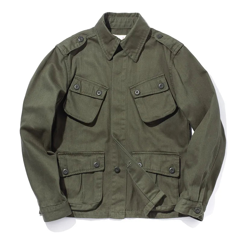Men's Vintage Paratrooper M42 Jacket Military Cotton