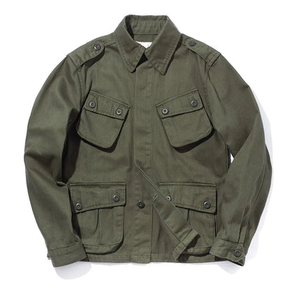 Men's Vintage Paratrooper M42 Jacket Military Cotton
