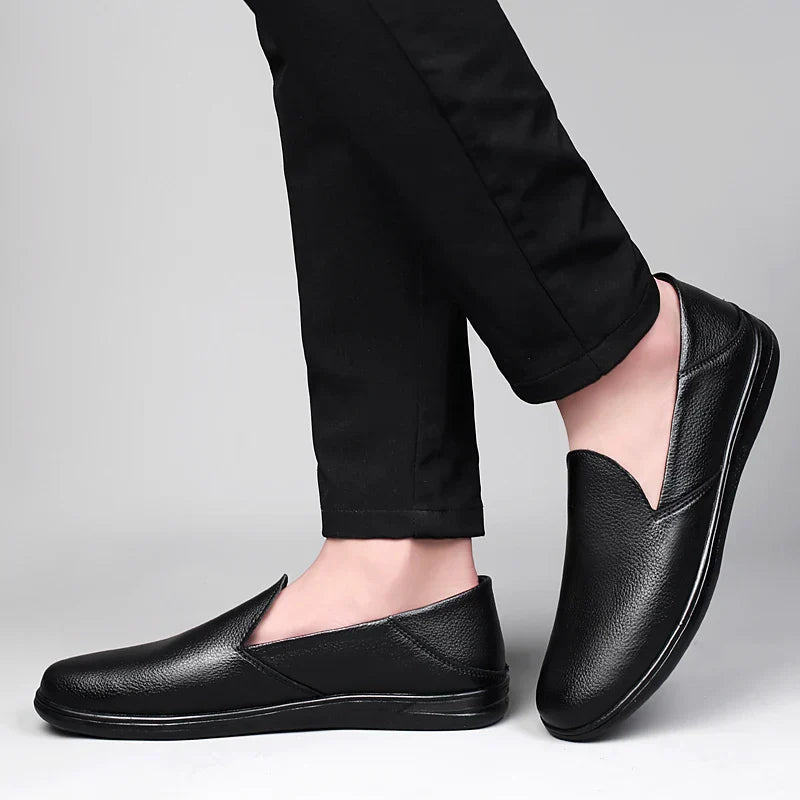 Authentic Luxury Leather Slip On Shoe