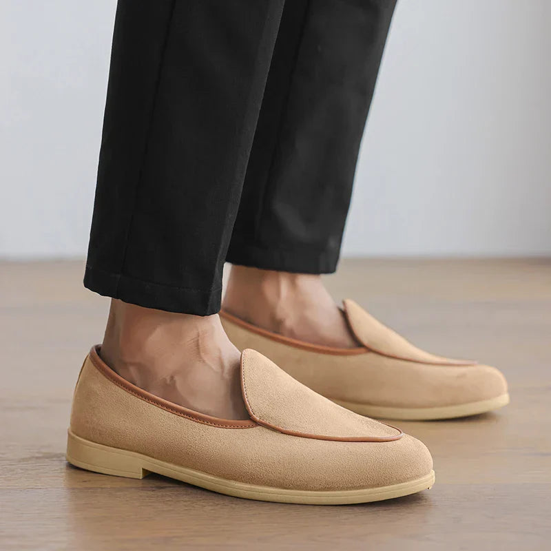 Luxurious Suede Slip On Shoes