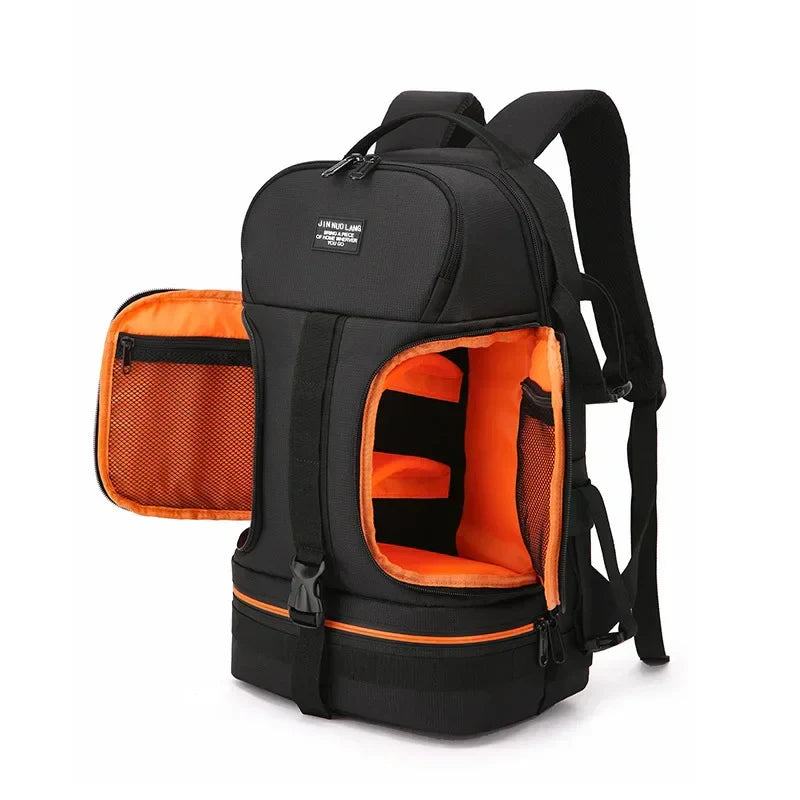 Durable Water Resistant Camera Hiking Backpack