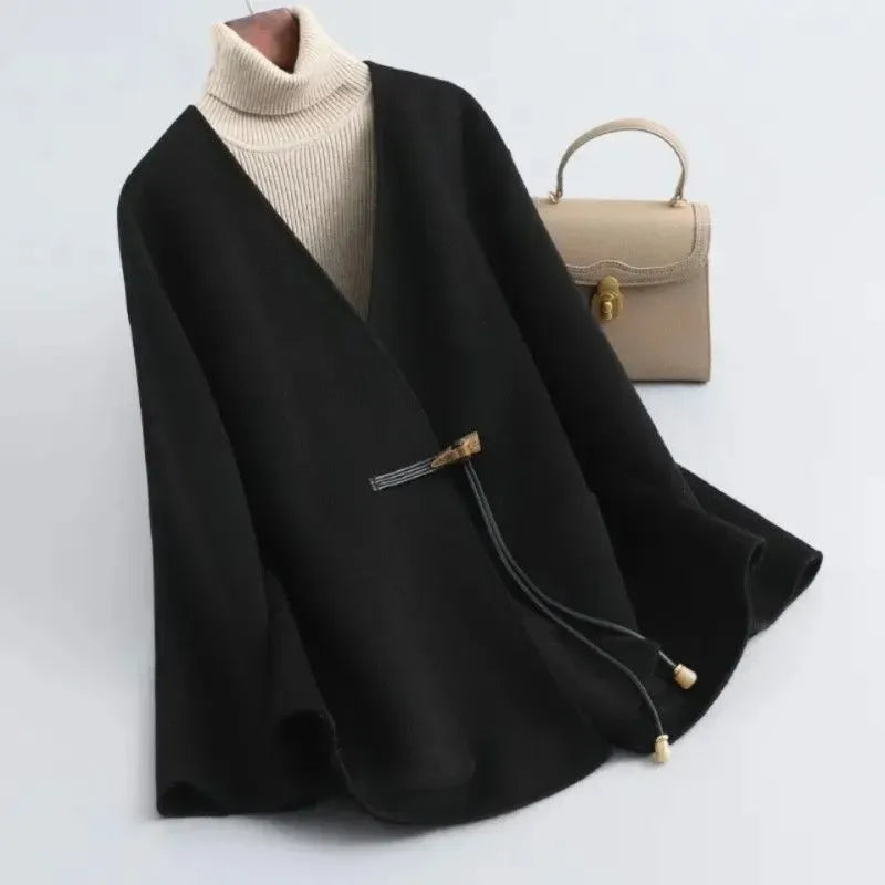 Vellani Milano Women's Wool Coat - OutfitLondon