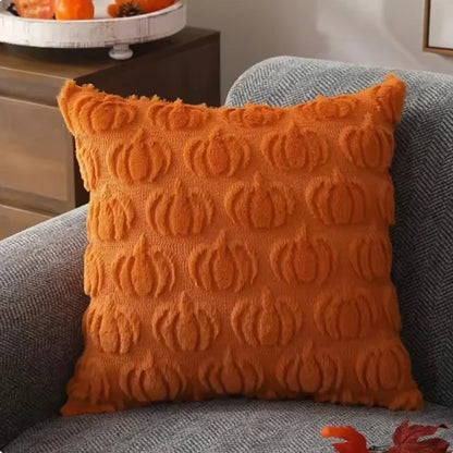 Pumpkin Pillow Covers Orange