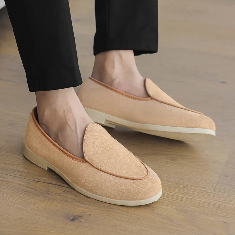 Luxurious Suede Slip On Shoes