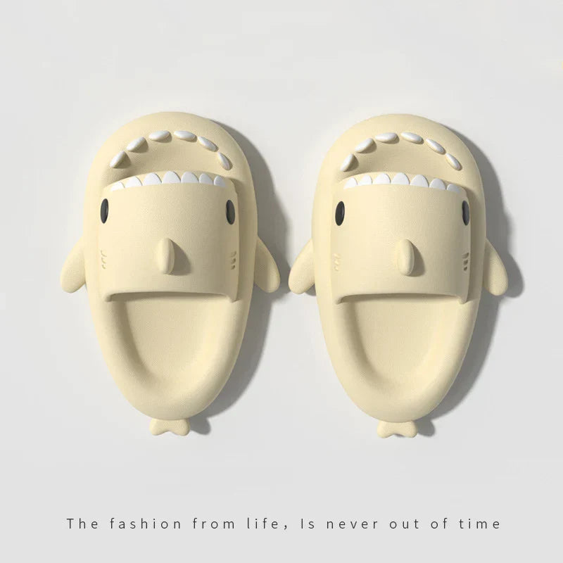 Soft Shark Sandals – Cushioned Non Slip Footbed