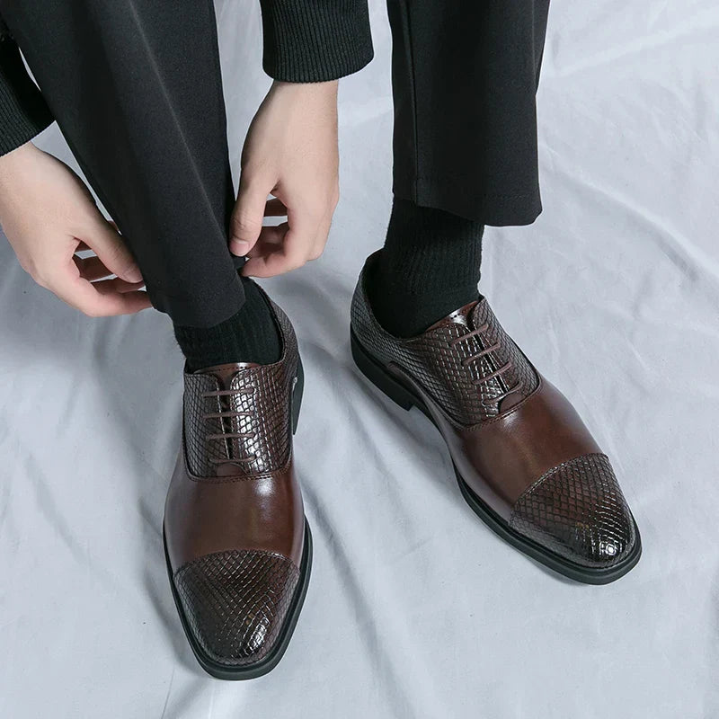 Authentic Luxury Leather Brogues