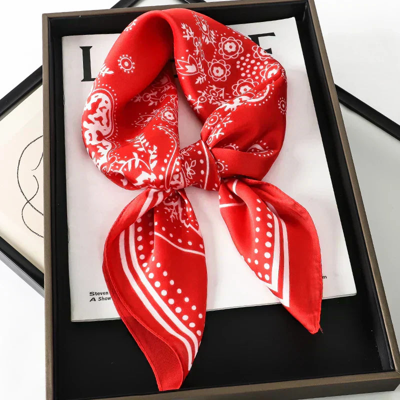 Warm Plaid Women's Scarf Neck Wrap Accessory