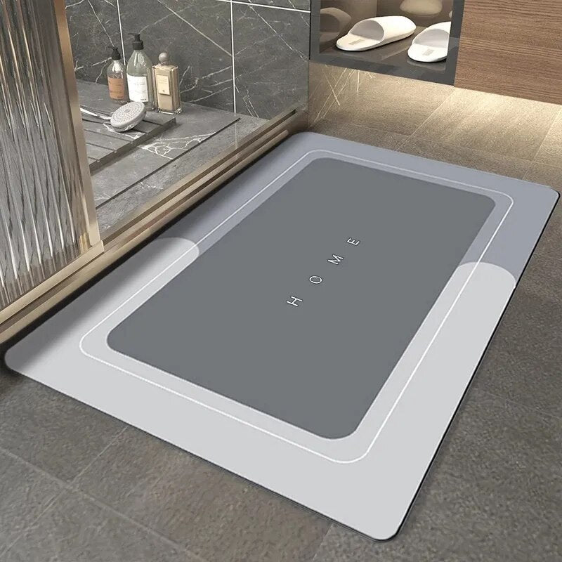 Non Slip Bathroom Mat with Quick Dry Surface