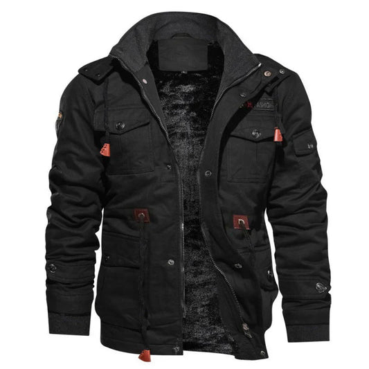 Warm Fleece Lined Snow Jacket - OutfitLondon