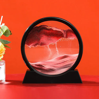 Beautiful Hourglass Timer With Colorful Sand