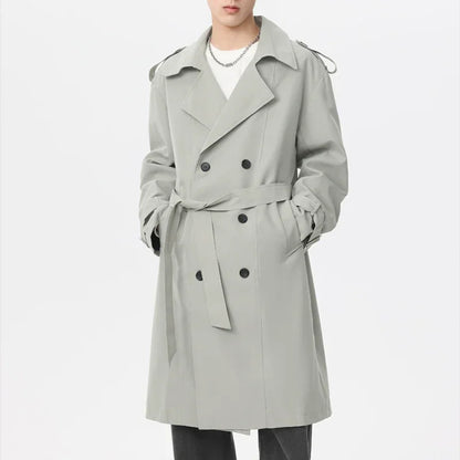 Waterproof Classic Mens Trench Coat