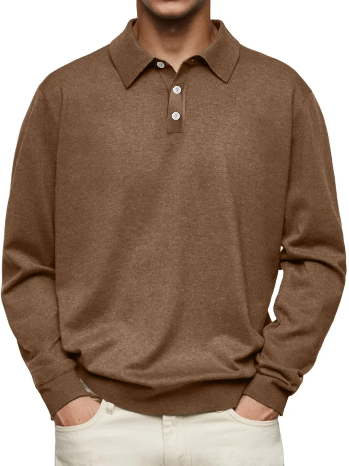 Casual Loose Fit Men's Polo Shirt