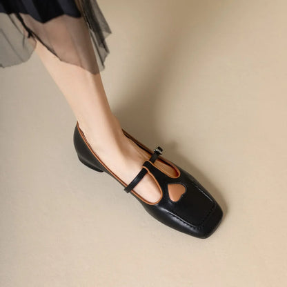 Comfortable Low Heel Ballet Flats