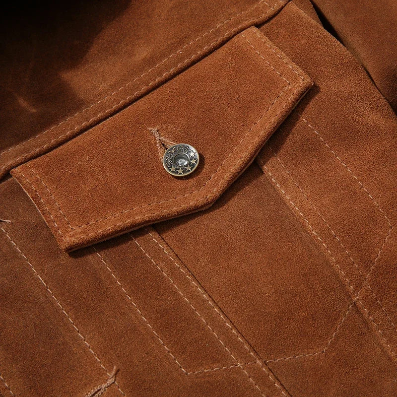 Soft Leather Bomber Jacket