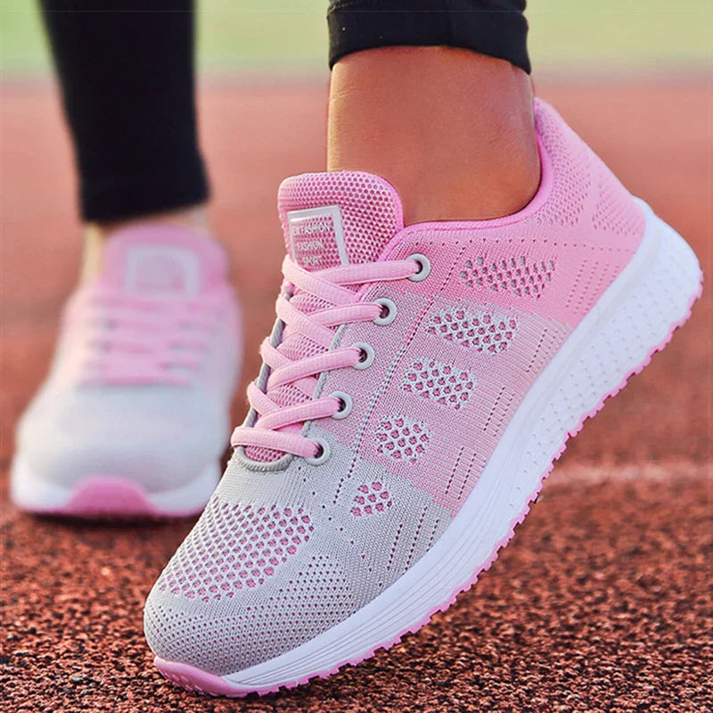 Vibrant Ladies Athletic Sneakers