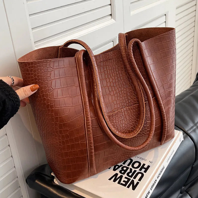 Classic Chic Large Tote Bag