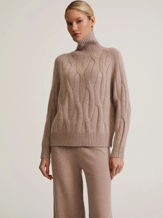 Women's Soft Cashmere Sweater Set - OutfitLondon
