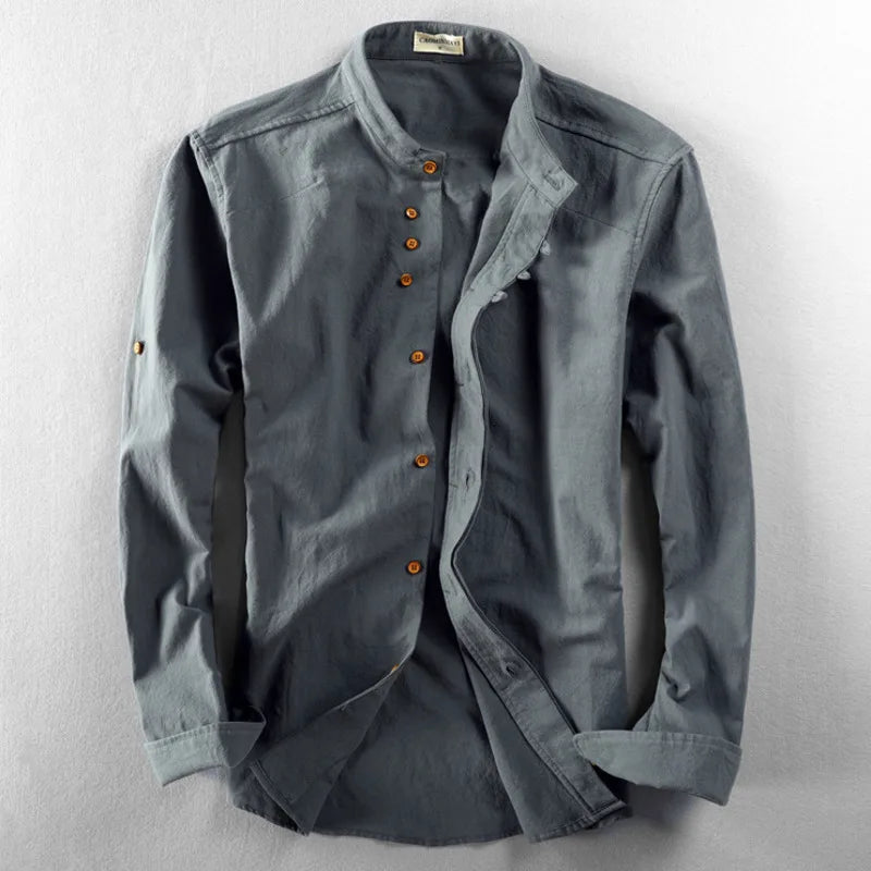 Relaxed Fit Lightweight Cotton Shirt
