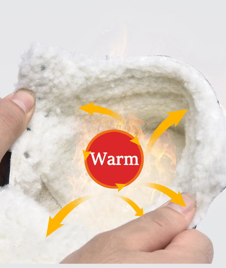Warm Waterproof Snow Boots for Men and Women