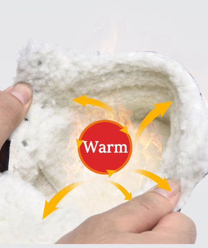 Warm Waterproof Snow Boots for Men and Women