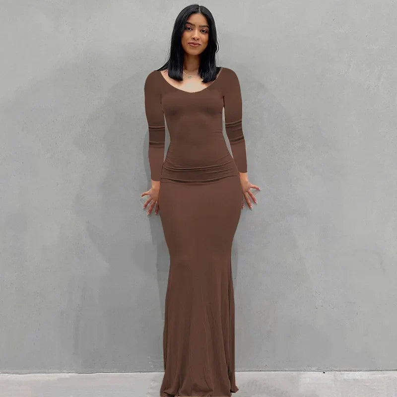 Beautiful Strapless Formal Floor Length Dress