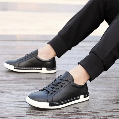 Premium Genuine Leather Trainers