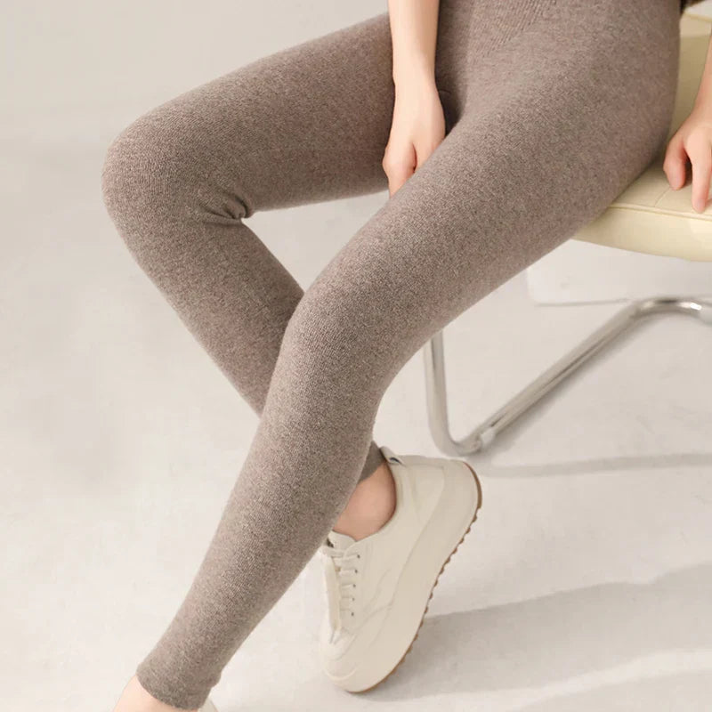 Women's Cashmere Leggings Soft Knit - OutfitLondon
