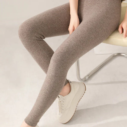 Women's Cashmere Leggings Soft Knit - OutfitLondon