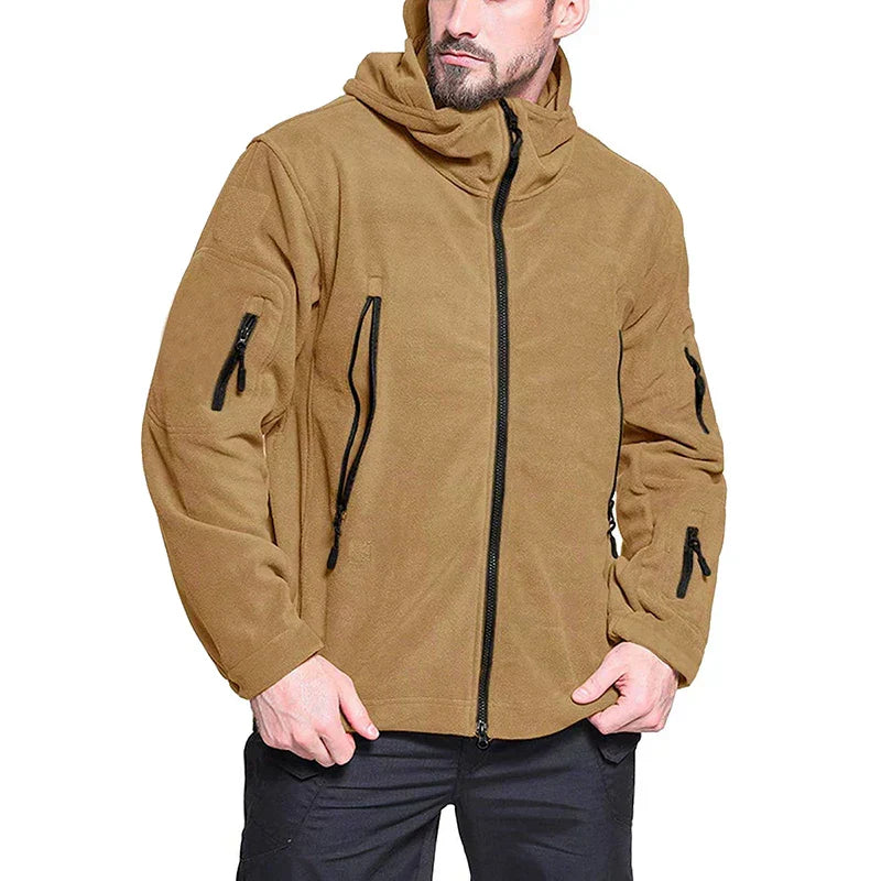 Relaxed Fit Men's Waterproof Coat - OutfitLondon