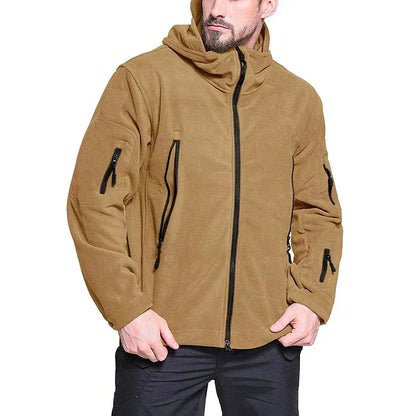 Relaxed Fit Men's Waterproof Coat - OutfitLondon