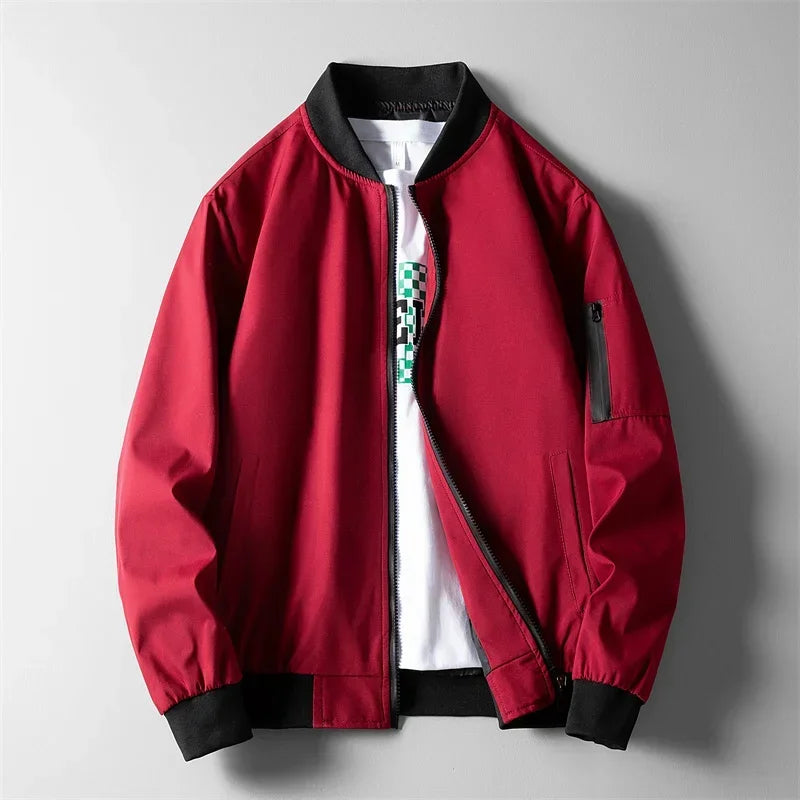 Warm Waterproof Bomber Jacket