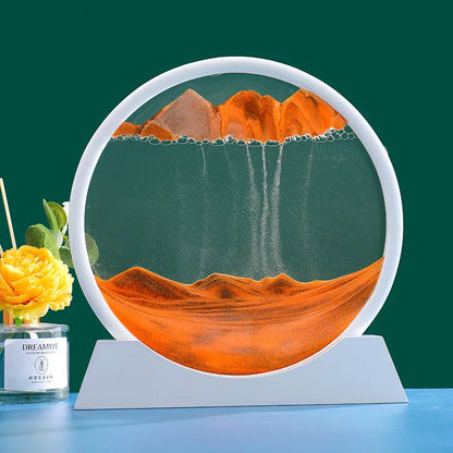 Beautiful Hourglass Timer With Colorful Sand