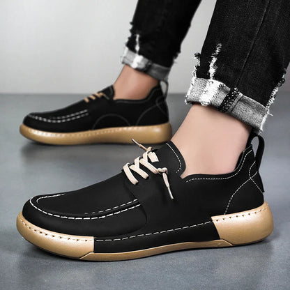 Black Genuine Leather Shoes