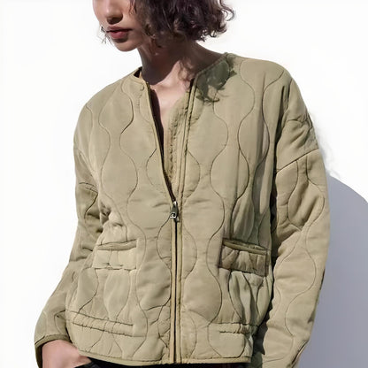 PuffBomb Quilted Jacket becomes: Puffbomb Women's Quilted Puffer