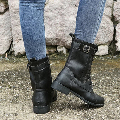 Casual Women's Round Toe Ankle Boots