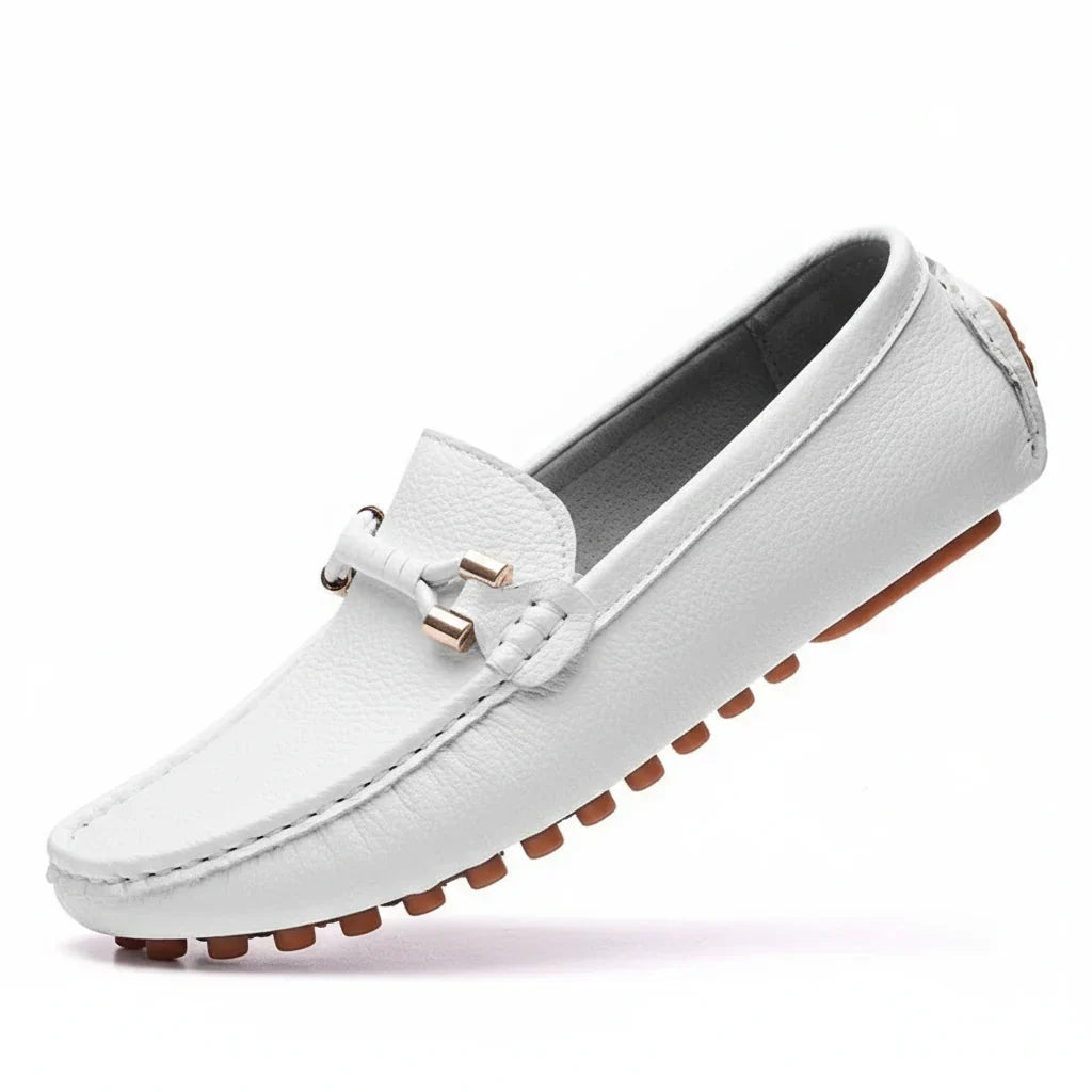Authentic Soft Leather Loafer Shoes