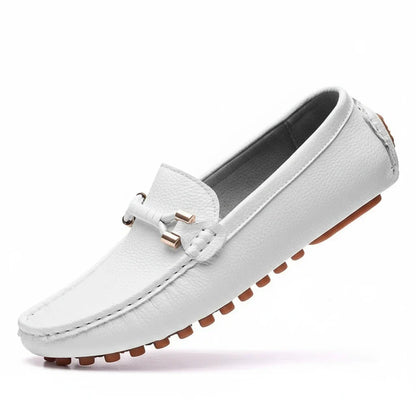 Authentic Soft Leather Loafer Shoes