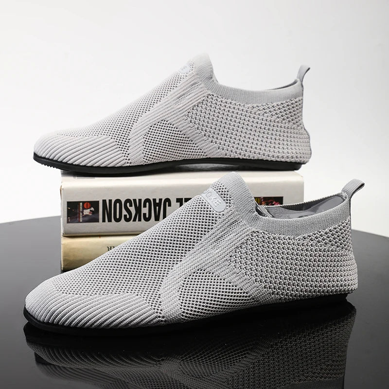 Breathable Mesh Slip On Shoes