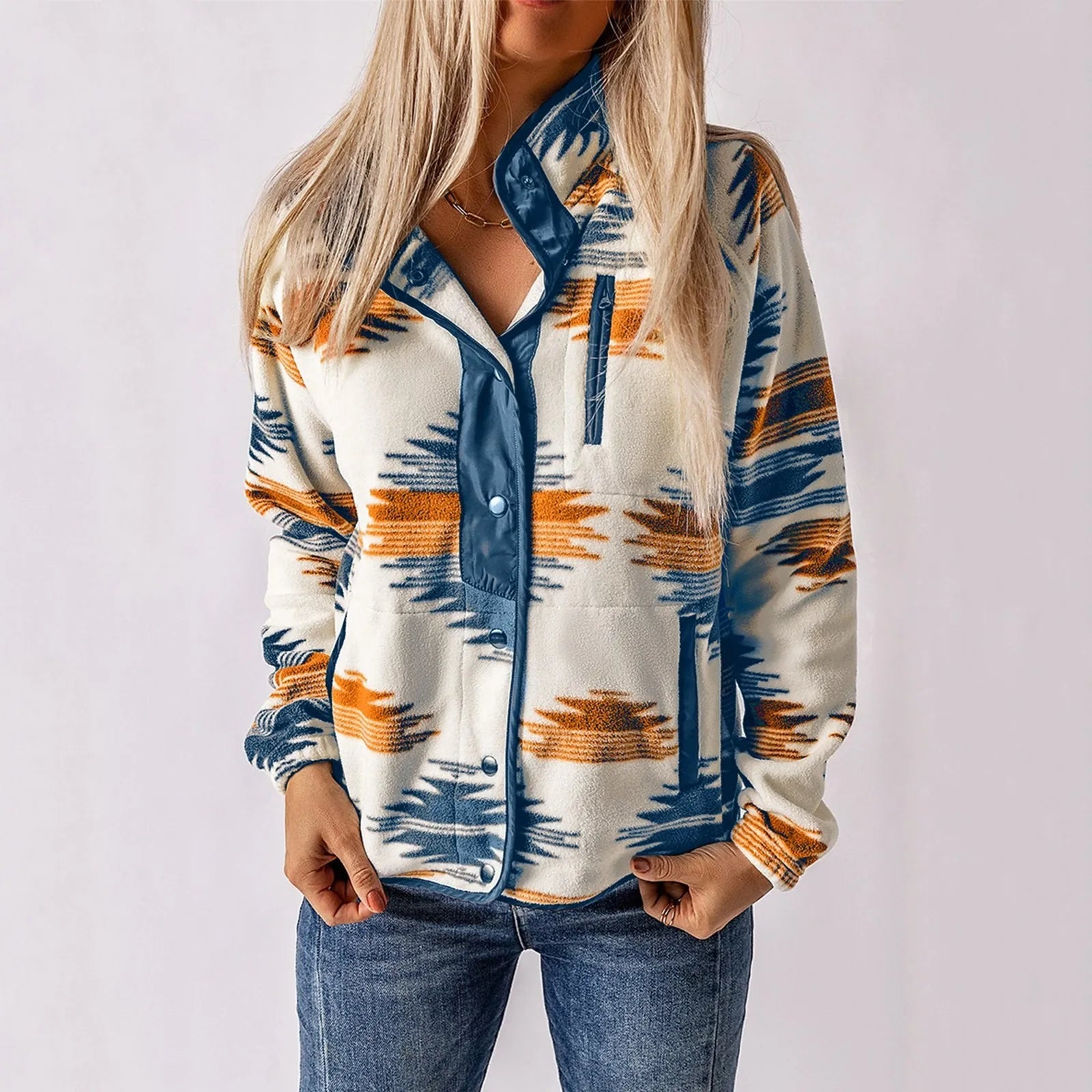 Women's Fleece Sweater - OutfitLondon