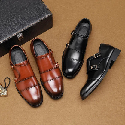 Classic Buckle Dress Shoes