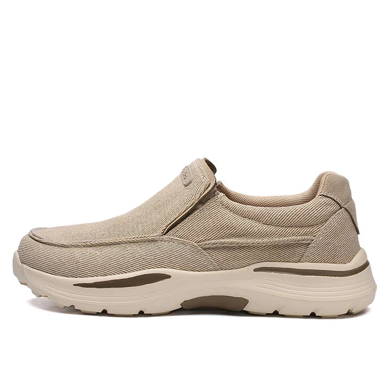 Lightweight Casual Blue Slip On Shoes