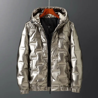 Warm Men's Puffer Short Jacket