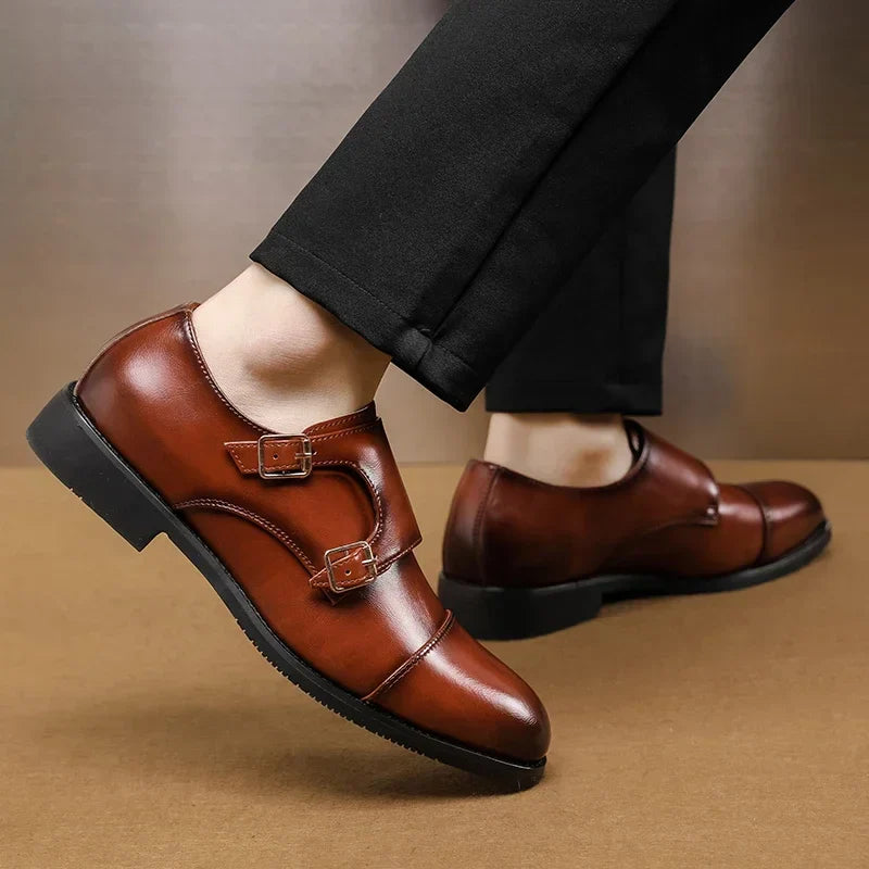 Classic Buckle Dress Shoes