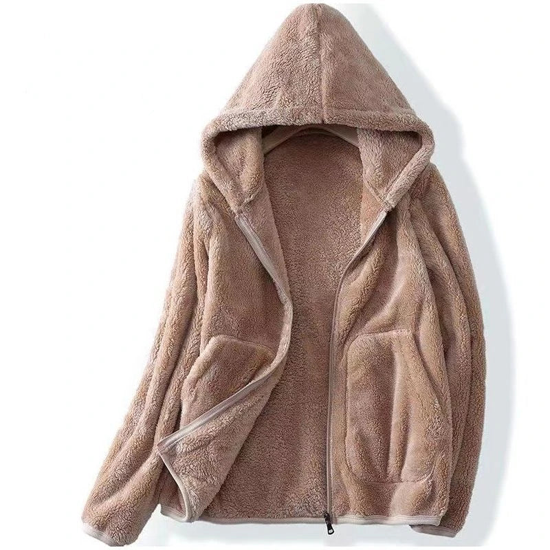 Women's Fleece Hoodie Soft Warm - OutfitLondon