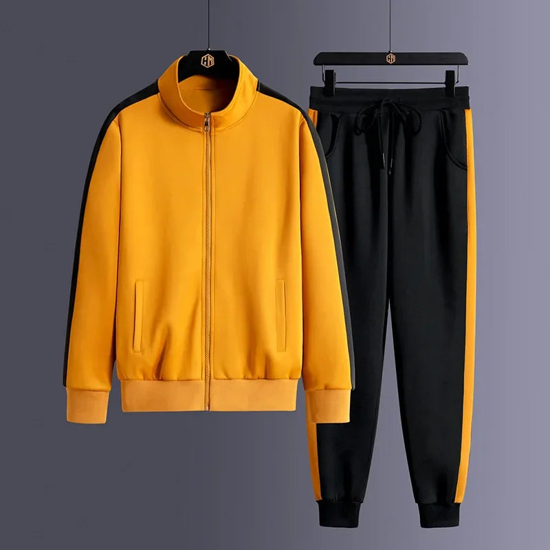Stylish Mens Striped Sportswear Set