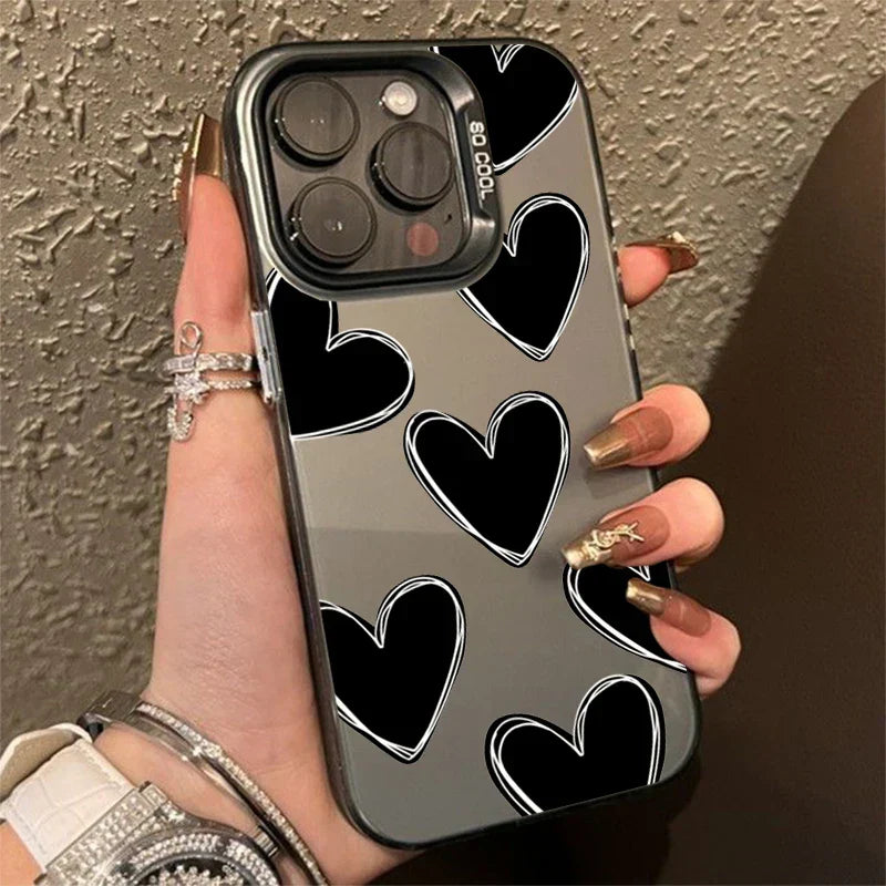 Chroma Love iPhone Case Clear - OutfitLondon