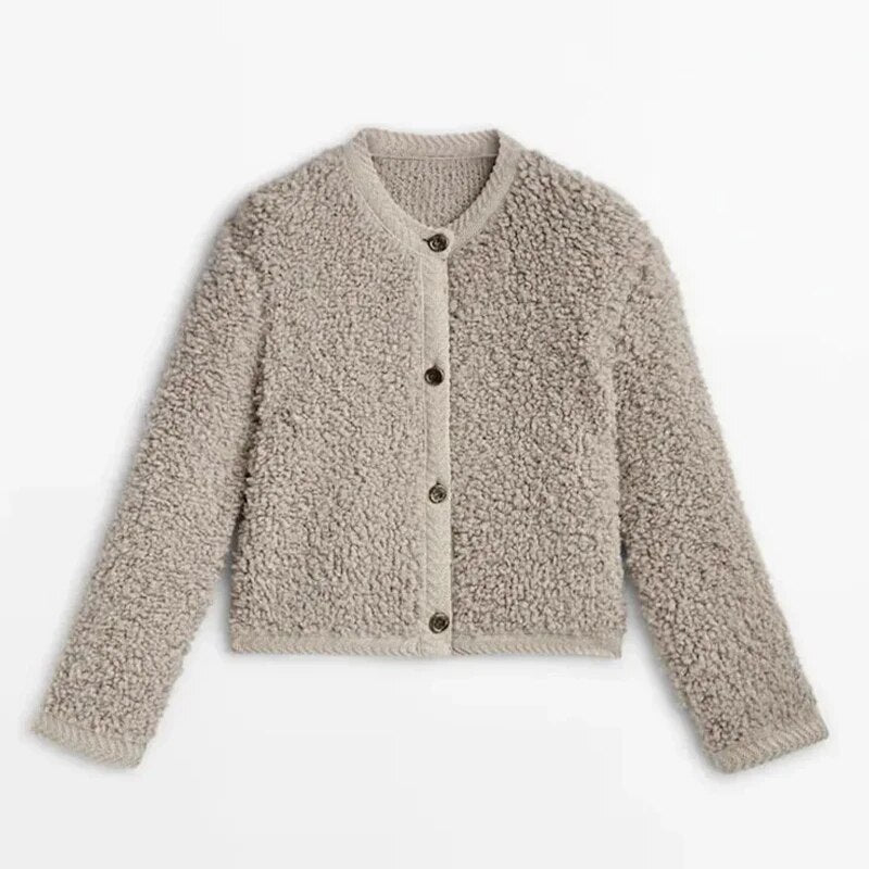 Soft Faux Fur Women's Casual Jacket