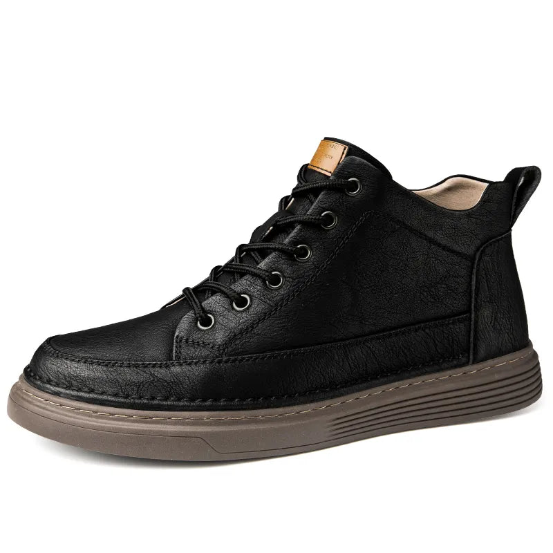 Timeless Genuine Low Heel Boots