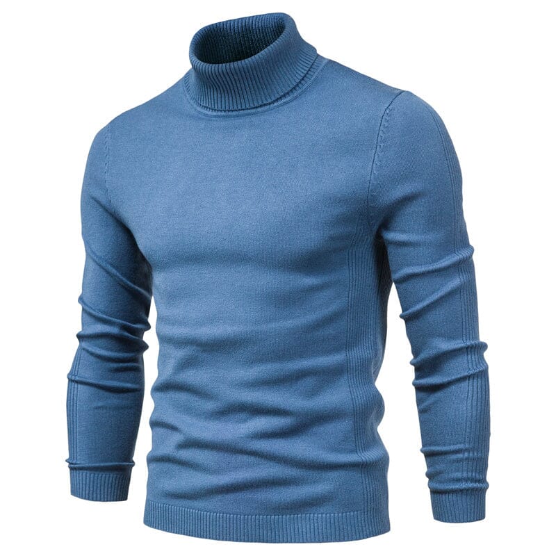 Warm Mens Lightweight Crew Sweater - OutfitLondon