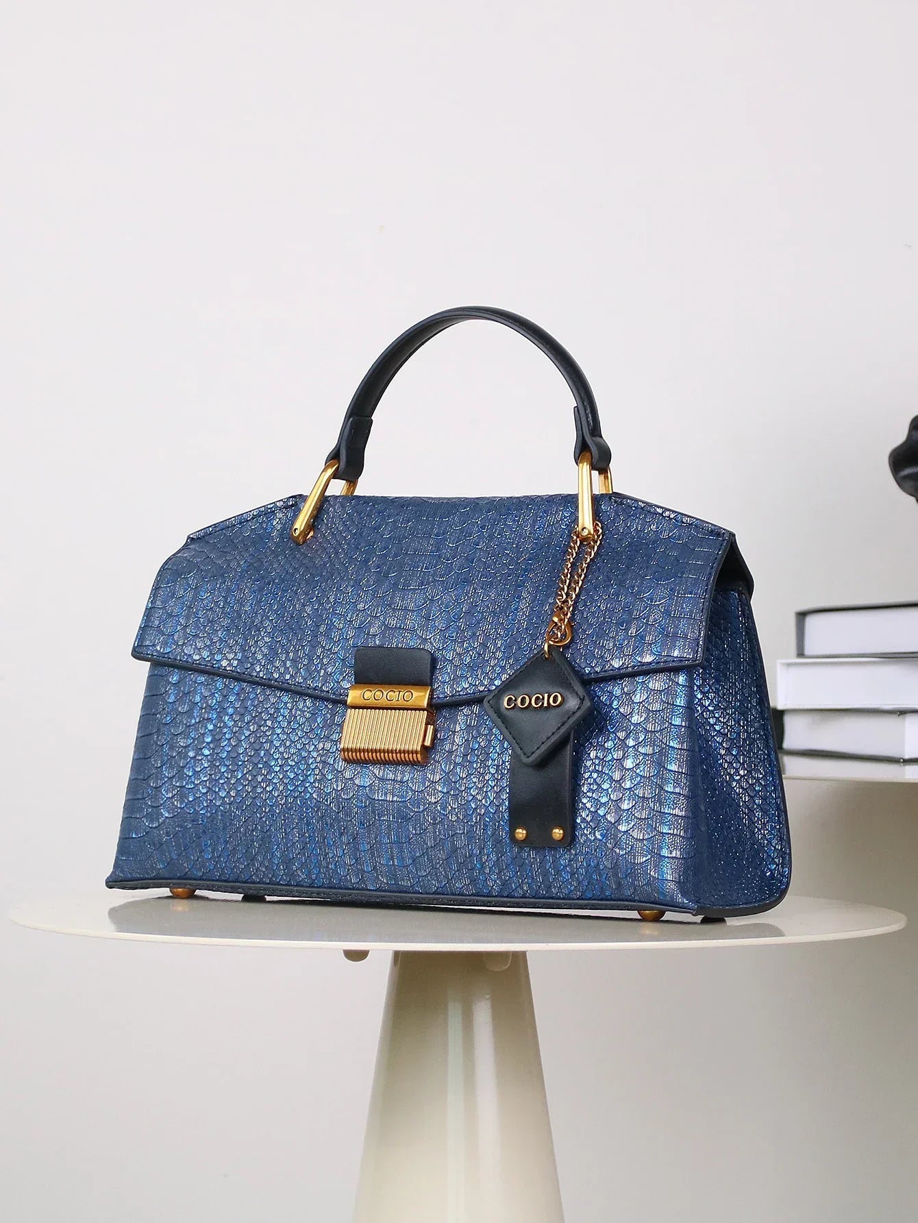 Elegant Designer Asymmetrical Handbag